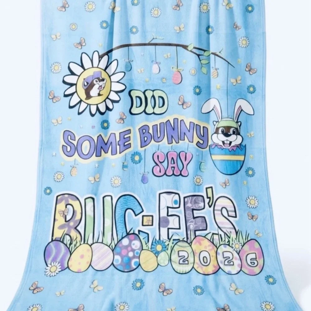 Buc-ee's Easter Blanket 2026 - 50in X 70in